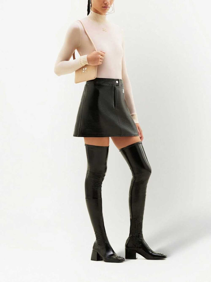 Courreges Mini skirts - Nero | b60c8000ca9b855785e7bd4594928cbdc52f595e