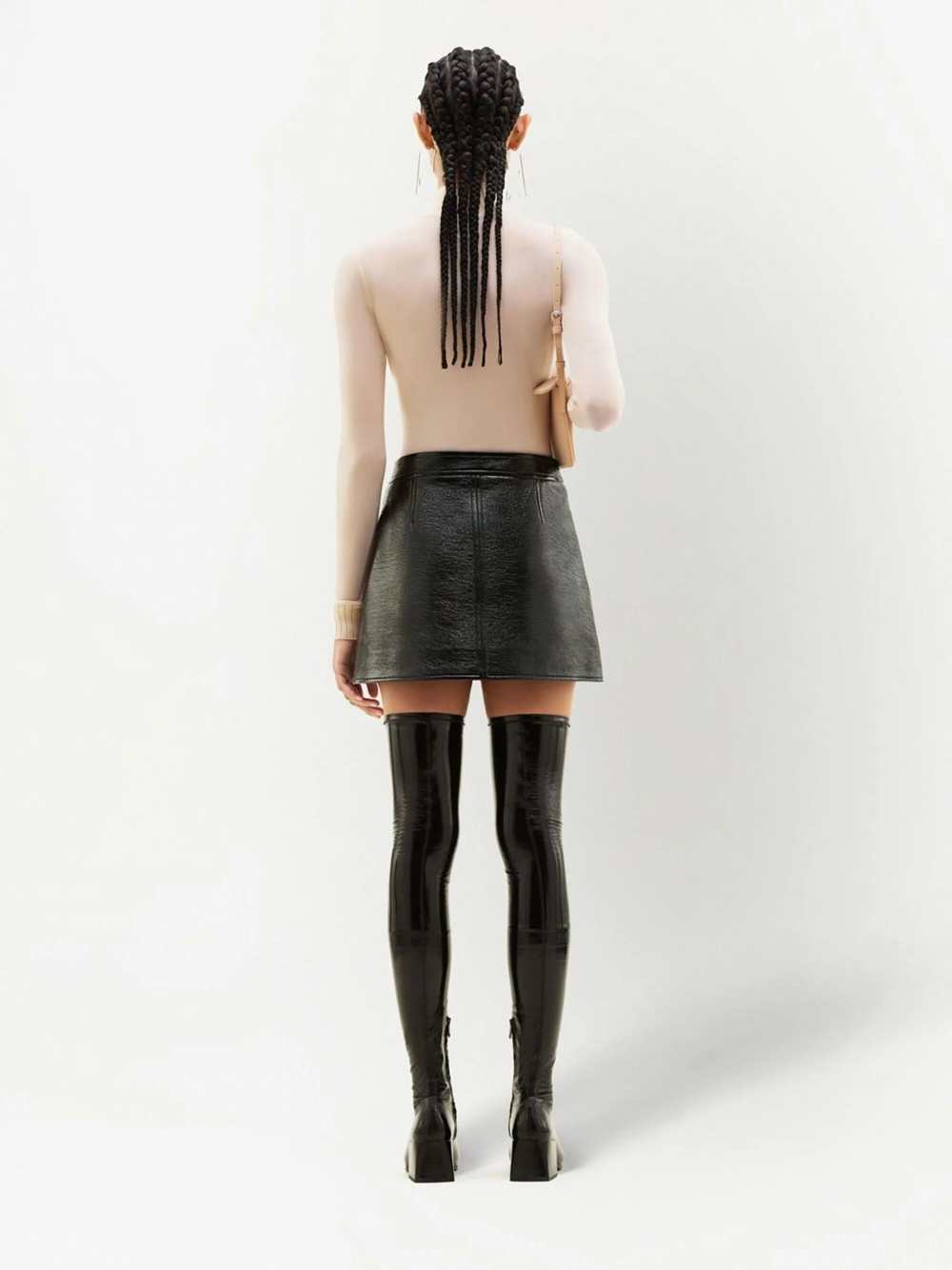 Courreges Mini skirts - Nero | 93b426d41d925ffe6fce5581e787edb3513389d5