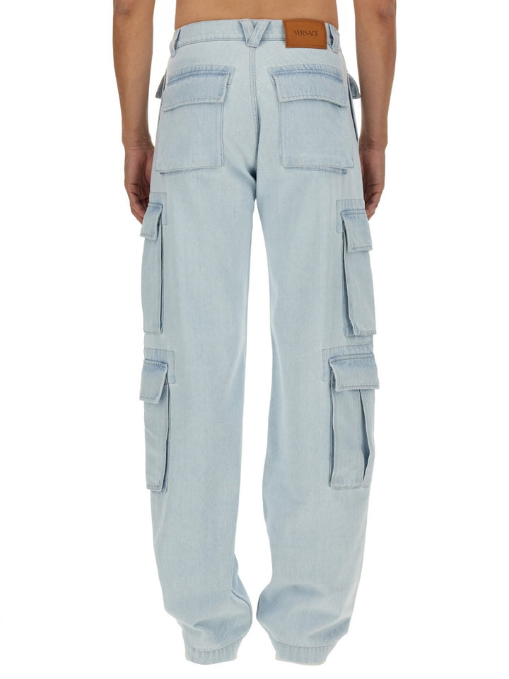 Versace Pantaloni - Blu | Wanan Luxury
