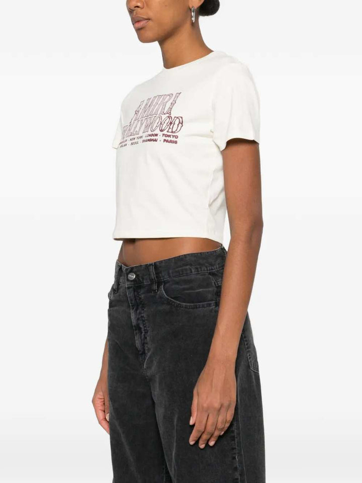 Amiri TSHIRT - Bianco | 35732fda30860a237a5707c77883df1b45540b07