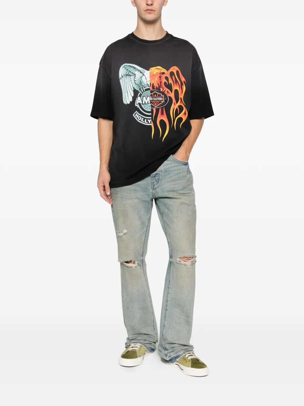 Amiri TSHIRT - Nero | 236c42c065bf27232258a92d5d736478ea2db518