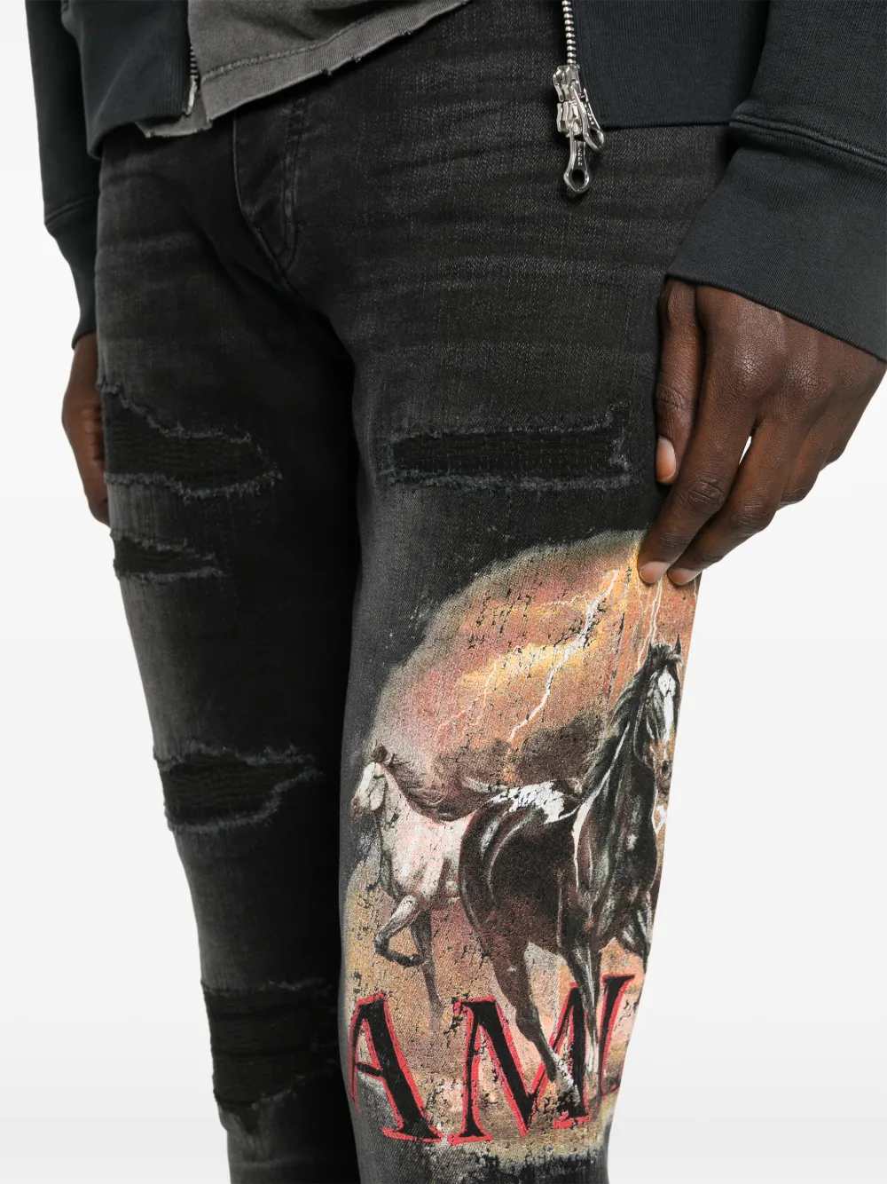 Amiri JEANS - Nero | 99eb1721220d05a4cb6953898965469249fe6546