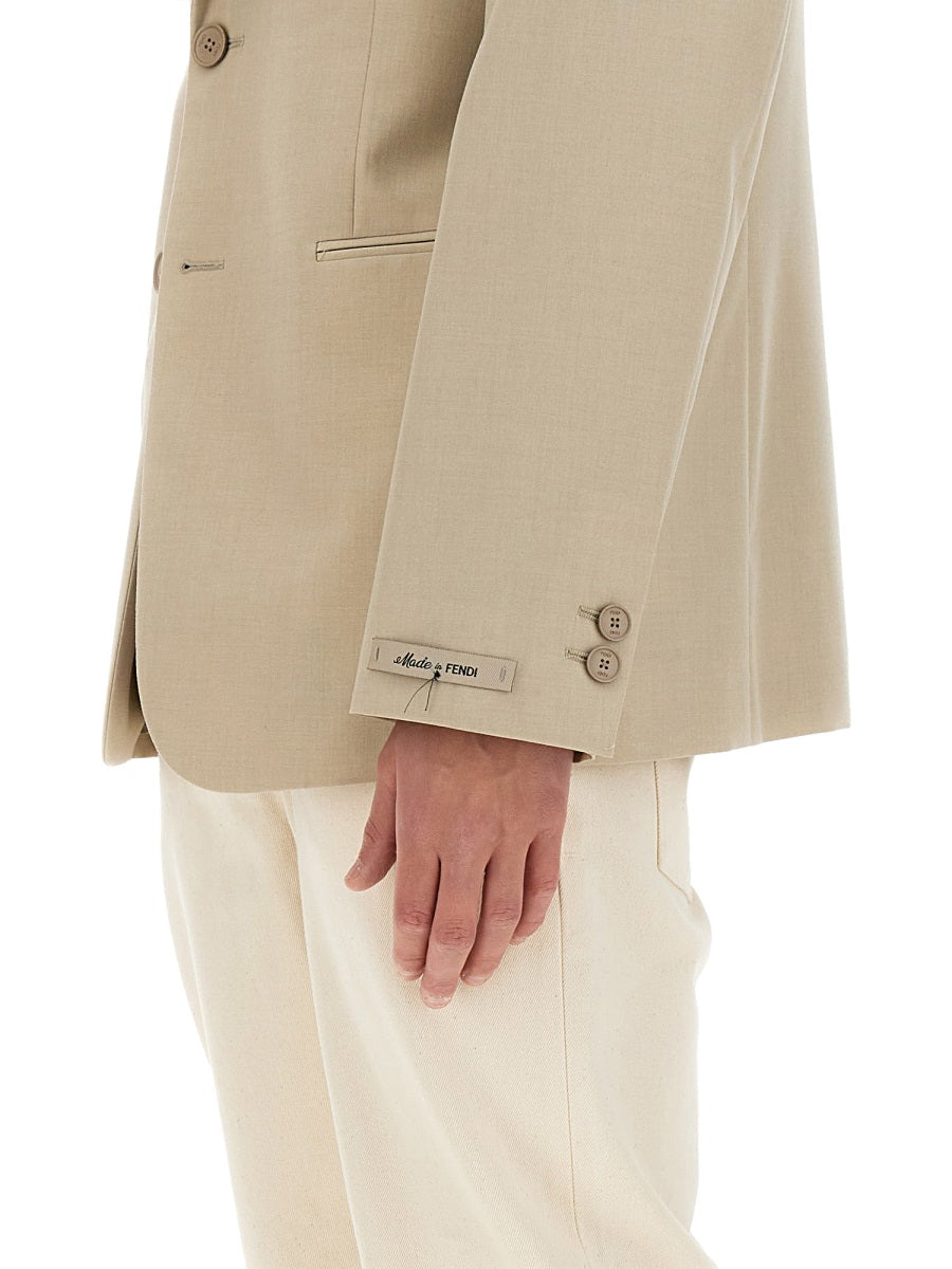 Fendi Giacche - Beige | Wanan Luxury