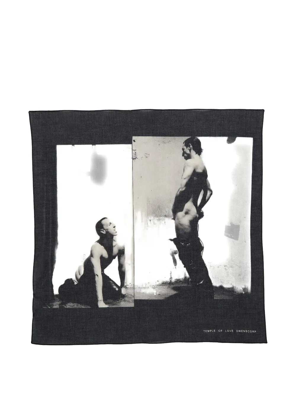 Rick Owens Drkshdw FOULARD - Nero | 7c0a68737564aa8ba8847fb9d3a4a0efbc87adfc