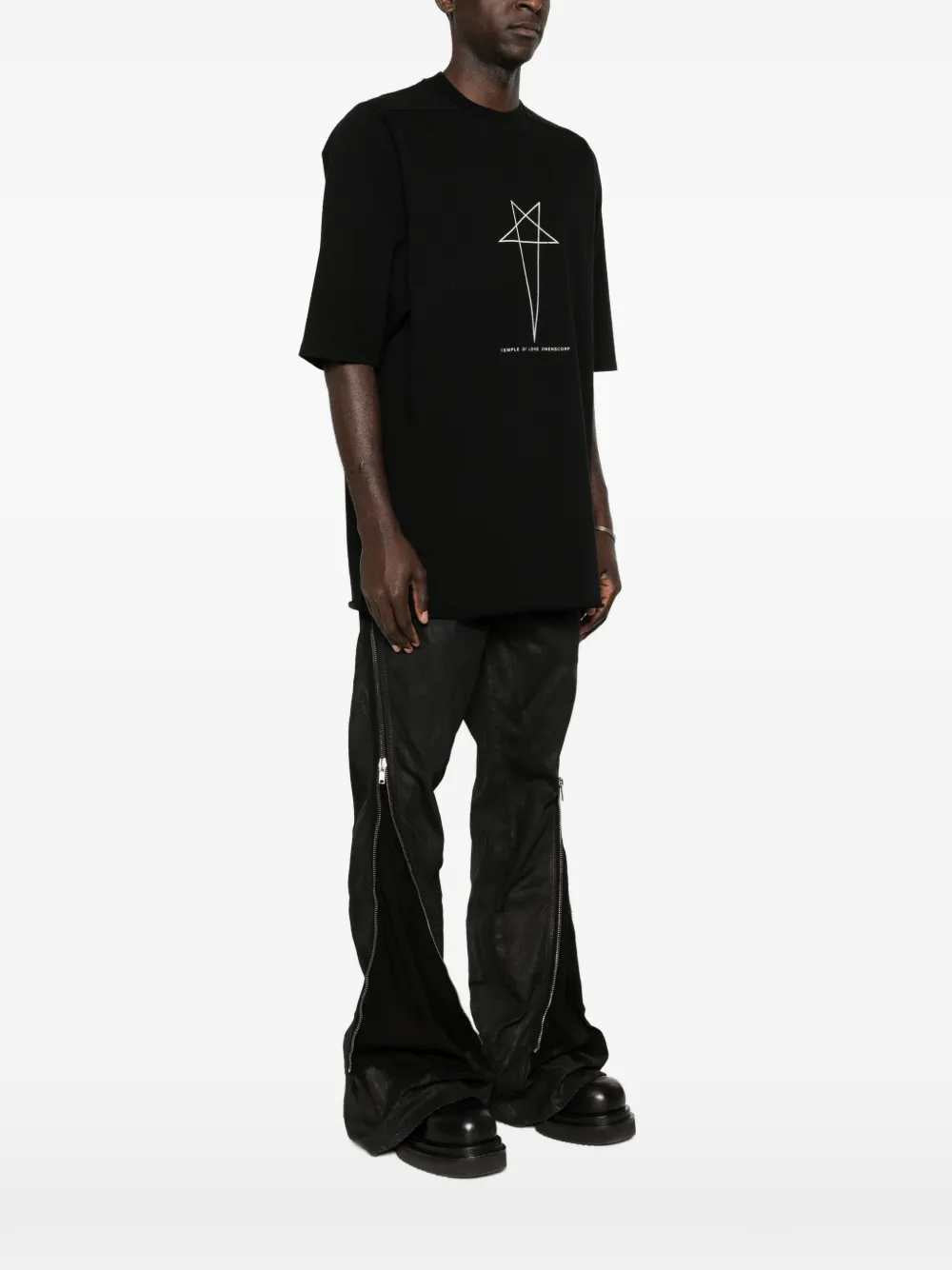 Rick Owens Drkshdw TSHIRT - Nero | 64aefc584ceafae4f71db93b7df93b7a53287ea0
