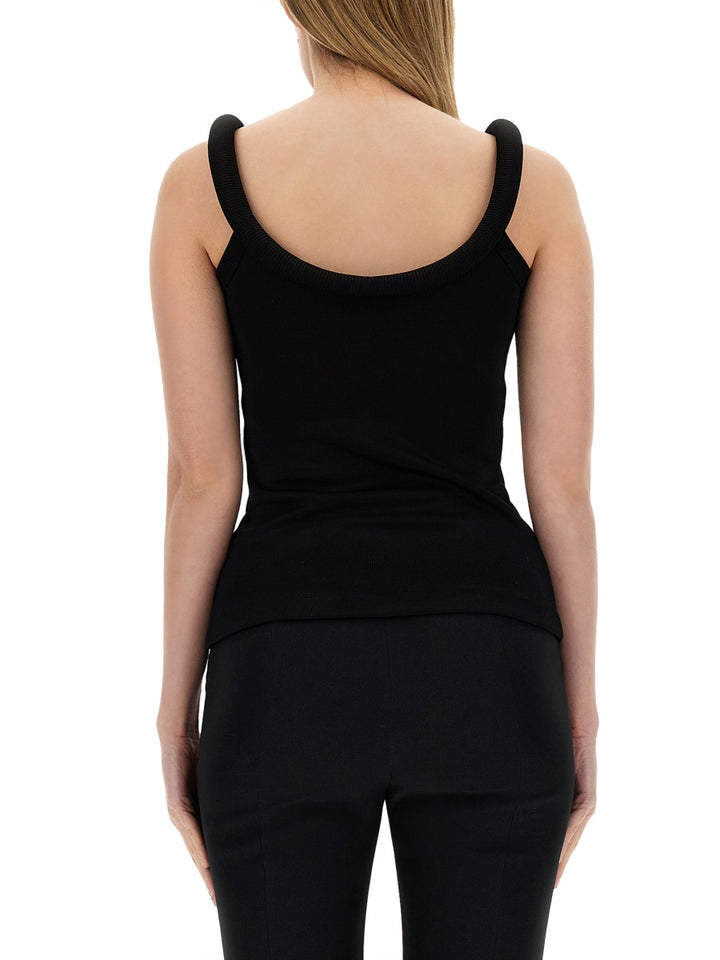 Alexander McQueen Top - Nero | Wanan Luxury