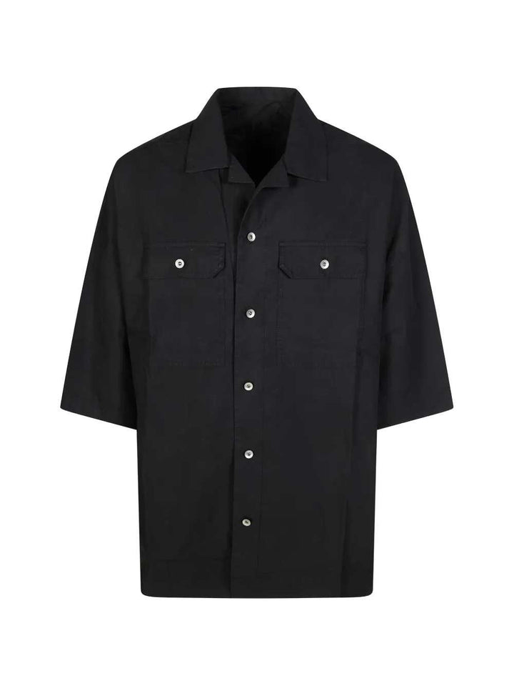 Rick Owens Drkshdw SHIRT - Nero | 4bbf0cba8b8ba427cfe0da4cd429793c51742aaa