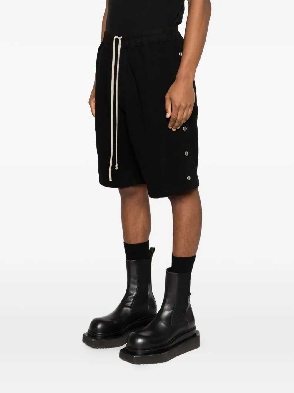 Rick Owens Drkshdw SHORTS - Nero | f87941502c971061ea64a02b437ef1a9148bd825