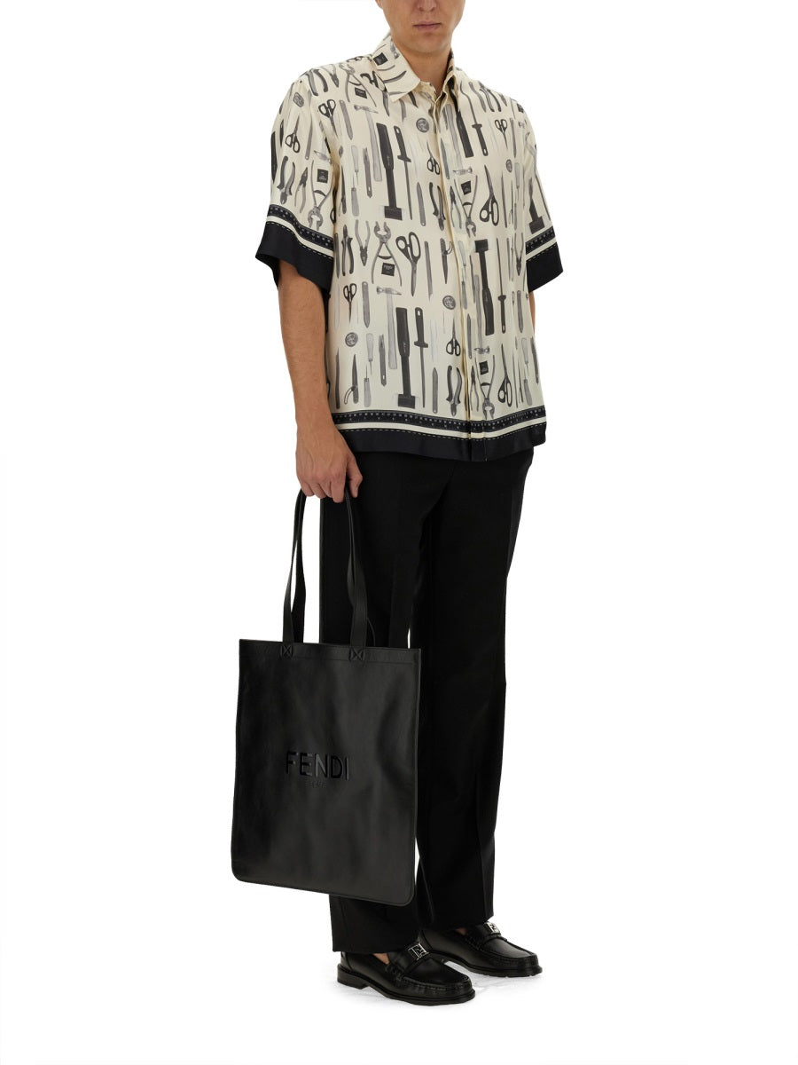 Fendi Pantaloni - Nero | Wanan Luxury