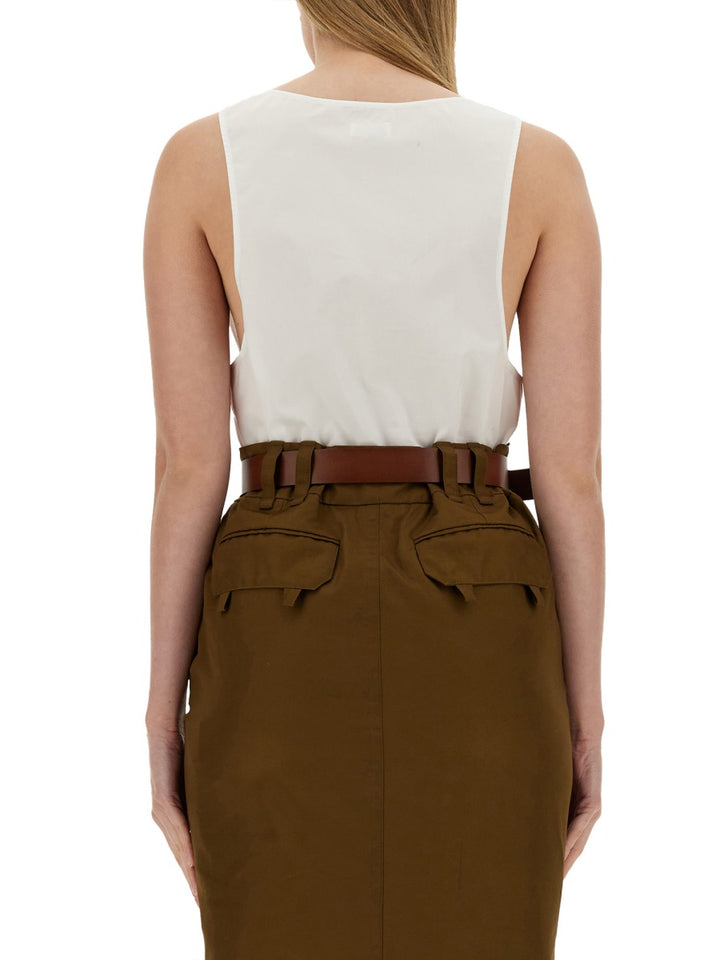 Saint Laurent Top - Bianco | Wanan Luxury