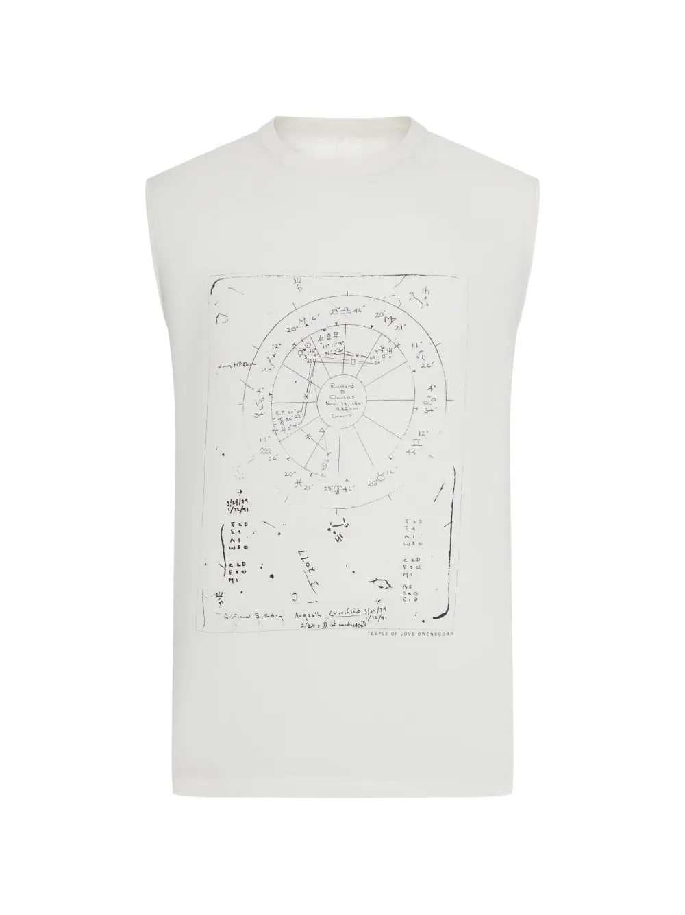 Rick Owens TOP - Bianco | be8d527c78a5a5bf5fb3d389c8ac15f26a8eddb0