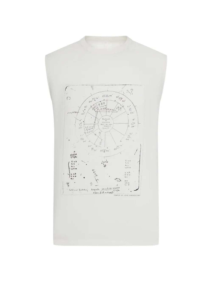 Rick Owens TOP - Bianco | be8d527c78a5a5bf5fb3d389c8ac15f26a8eddb0