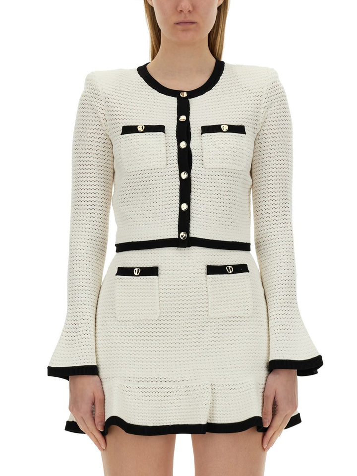 Self-Portrait Giacche - Bianco | Wanan Luxury