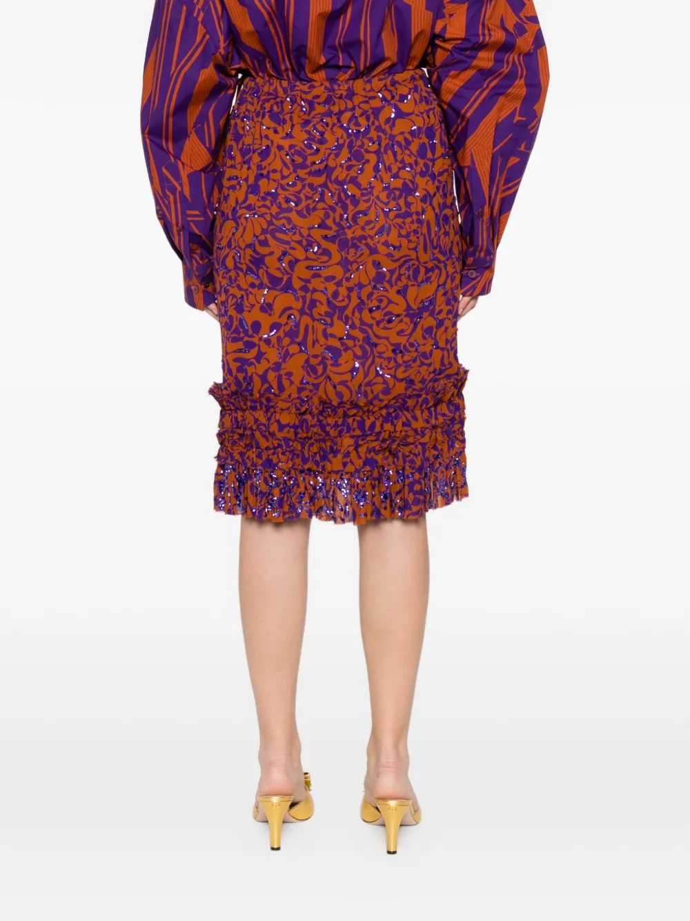 Dries Van Noten SKIRT - Multicolour | d95ed8fd3bb4107995cdbe620d5081ee3d1eb545
