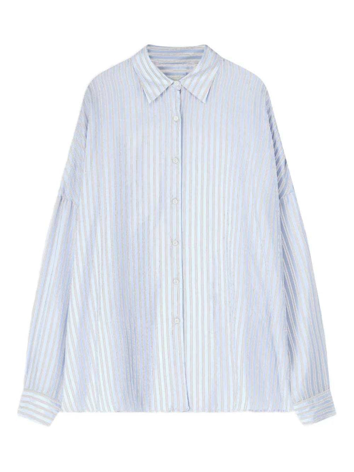 Dries Van Noten SHIRT - Blu | bf007370ac18da72a973b662a0dfabcc568e5111