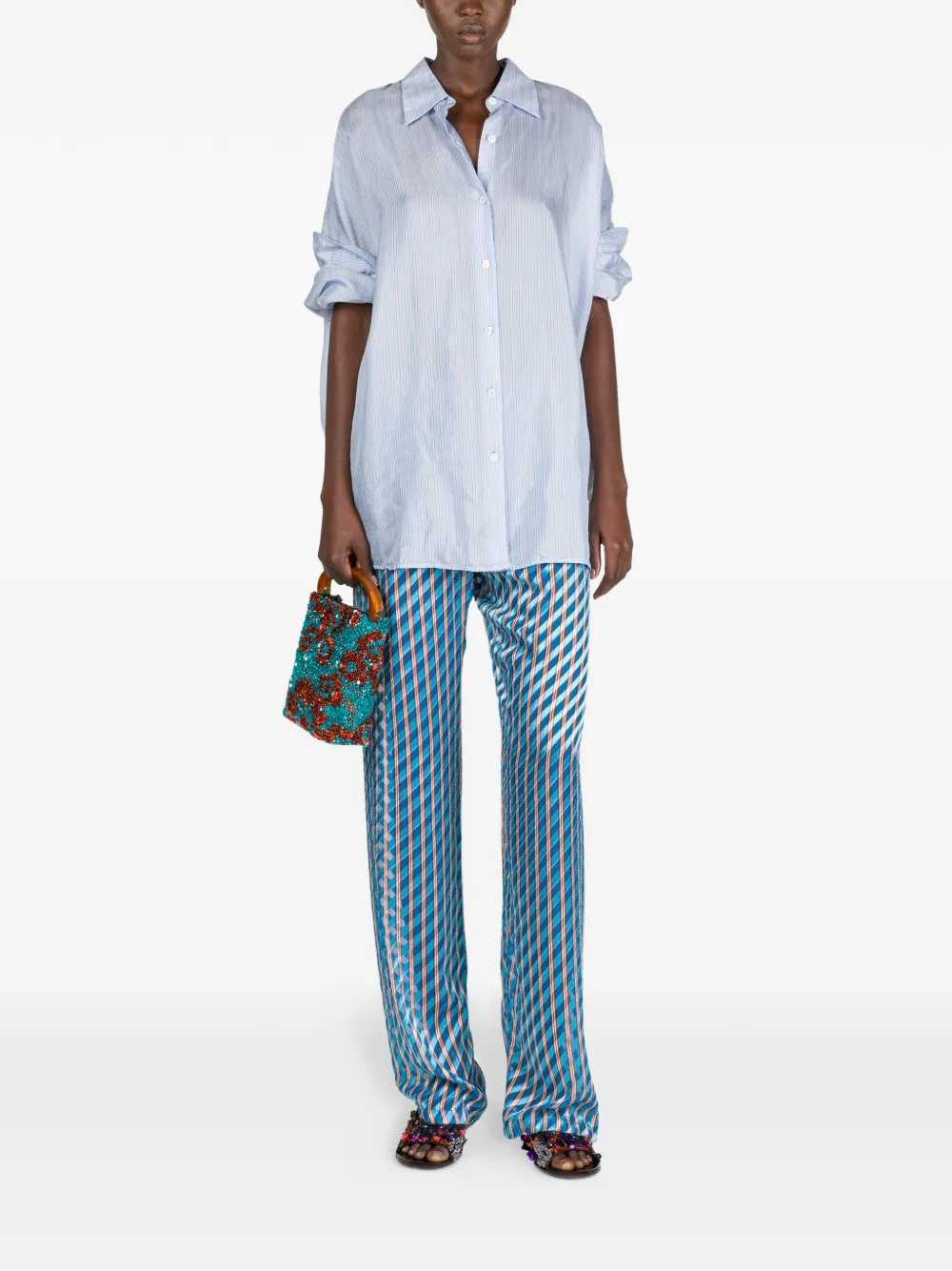 Dries Van Noten SHIRT - Blu | ddd68fdc459df0e14142625be9b0fbae1807c684