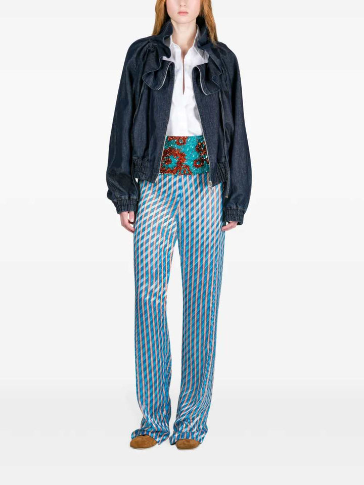 Dries Van Noten JACKET - Blu | ed710e20bd3102f06ead489c48b58854a49e0ad9