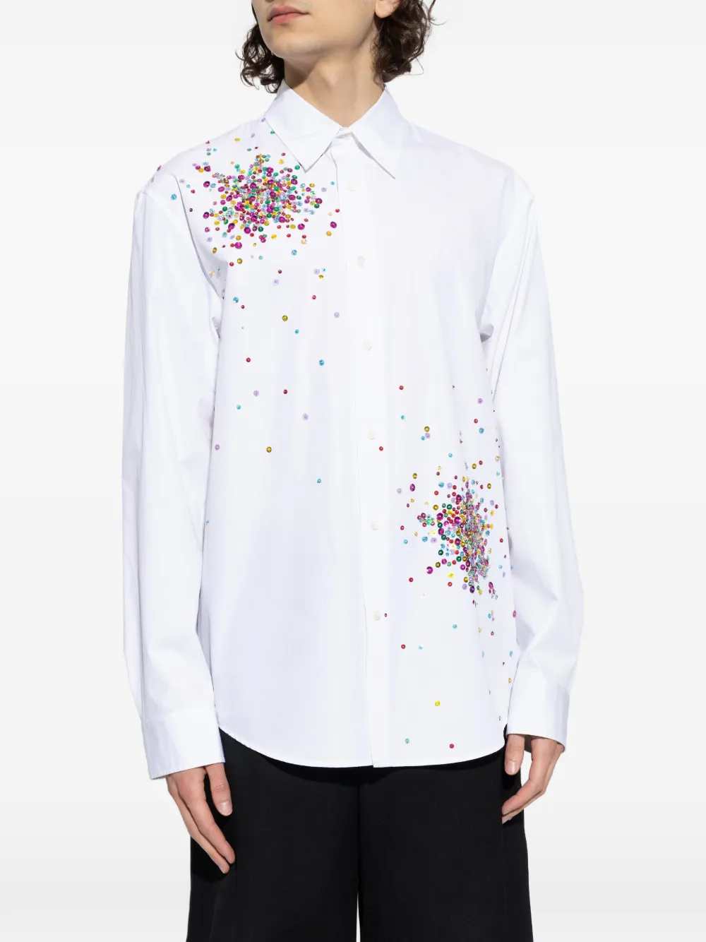 Dries Van Noten SHIRT - Bianco | f3e910e5c563b9e90b24c801764d2619b0a4d7a8