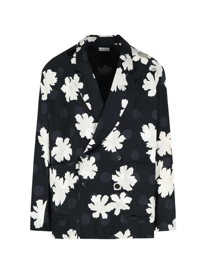 Dries Van Noten BLAZER - Nero | a55cf60fc88dedae27eb55e883add0ab6b86ca54
