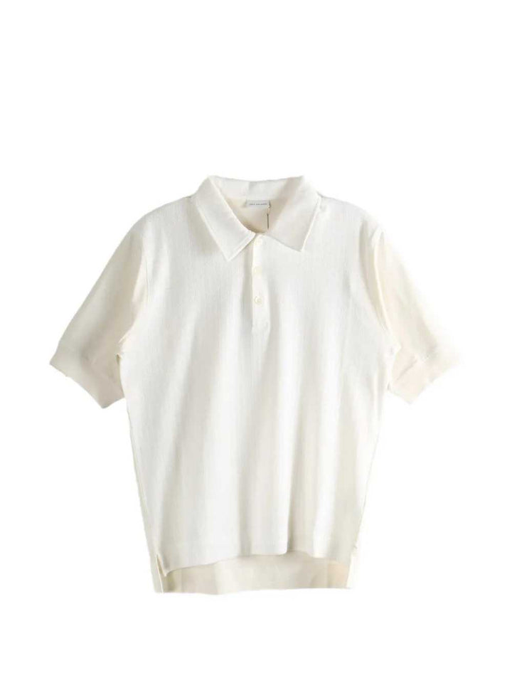 Dries Van Noten POLO - Bianco | 9e8b1e5fe8b4962643271a7b4fe84da36f3429a3