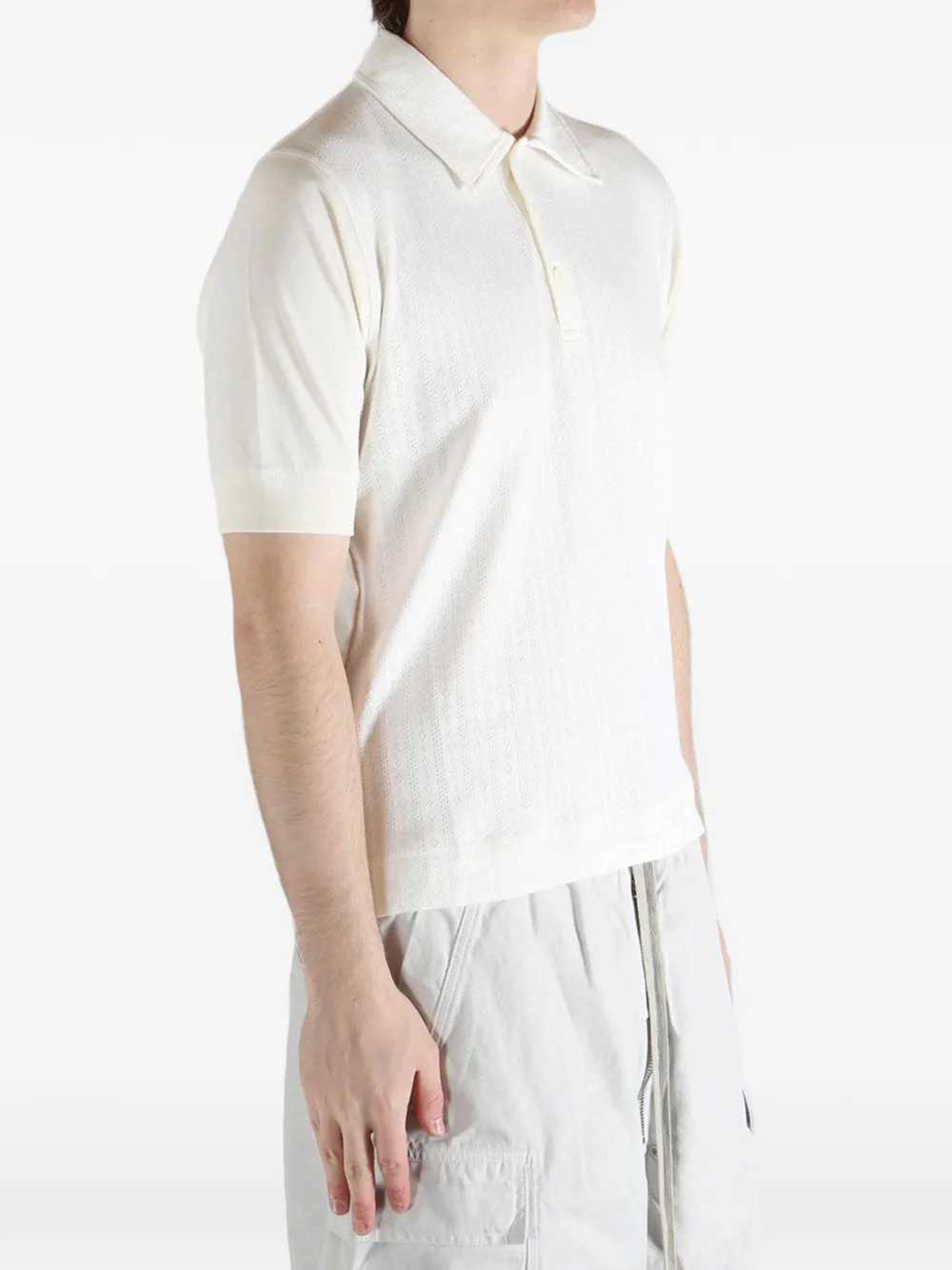 Dries Van Noten POLO - Bianco | 6606b5aefbf9b0c9c54ab36a890796bff560100d