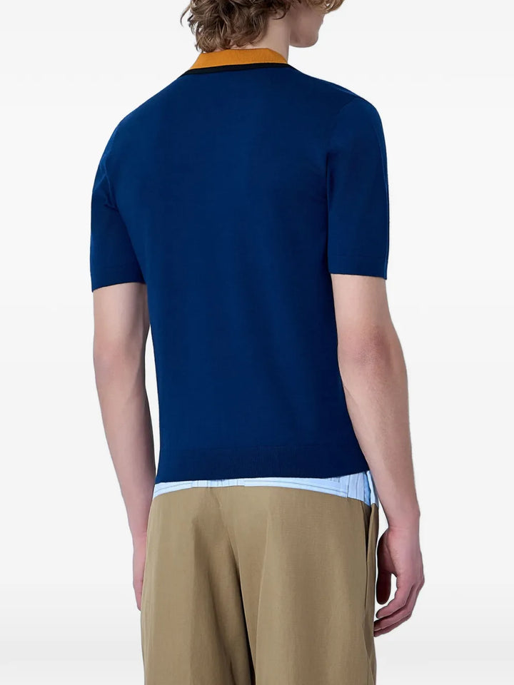 Dries Van Noten POLO - Blu | bfab9a881c95bd68cb5f35592f37609b1cf6335e