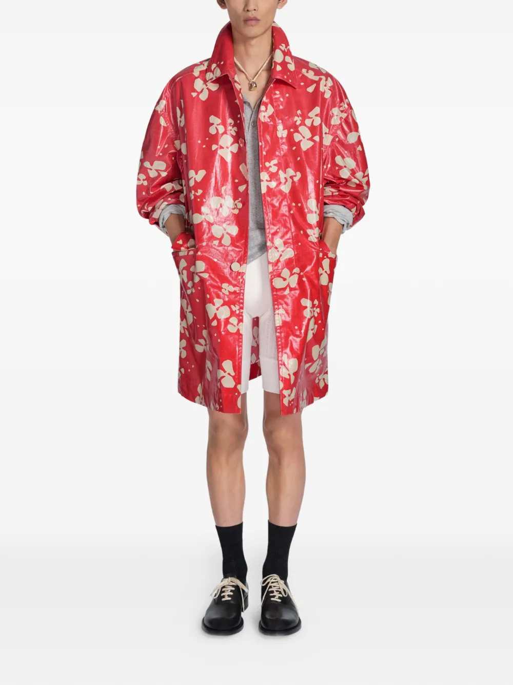 Dries Van Noten JACKET - Rosso | 0be7c61814b0c0d0e659e78940c31f02ea40c4dc