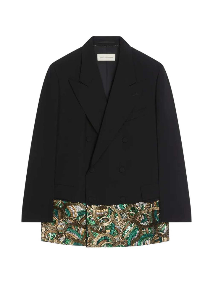 Dries Van Noten JACKET - Nero | a41af8946032e2411a0dab0c95cd3017d1e7235c