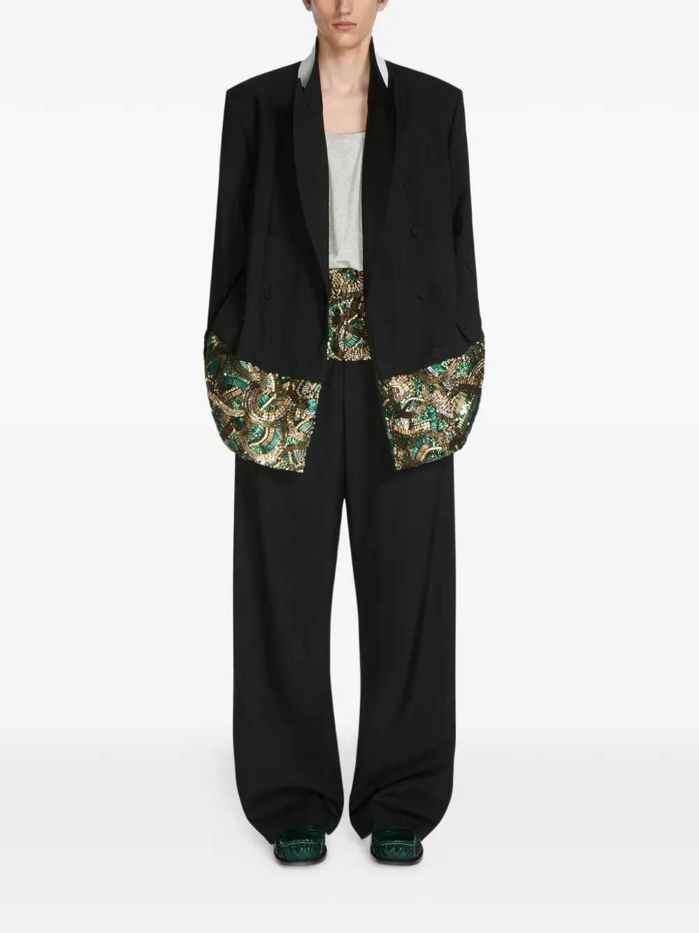 Dries Van Noten JACKET - Nero | 7095c854a903099118562a4a4f1c135fd998c8c6