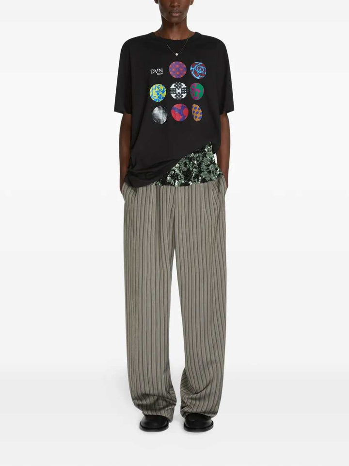 Dries Van Noten TSHIRT - Nero | 72250cfebc18fb5af953f705516baa78b5320a67