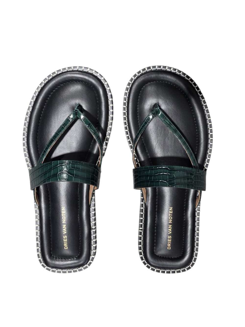 Dries Van Noten SHOES - Verde | 9ff0be0e33f535b4f86ff3b9e5f340c4b02b7582