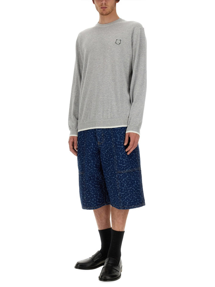 Maison Kitsuné Maglioni - Grigio | Wanan Luxury