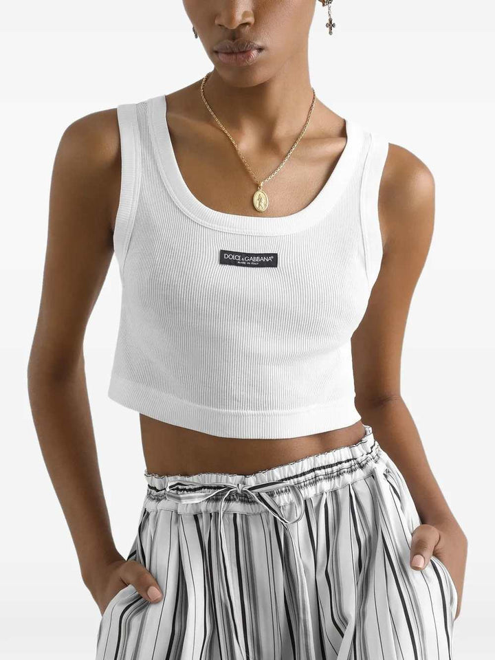 Dolce & Gabbana TOP - Bianco | 3929af97eebc3b24dc5c412214f4d64827eab904