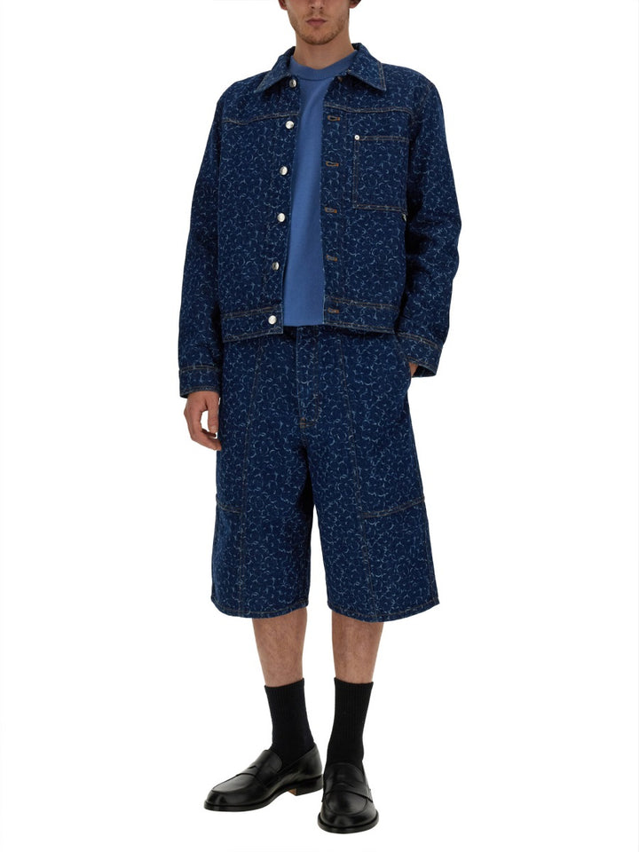 Maison Kitsuné Maglioni - Azzurro | Wanan Luxury