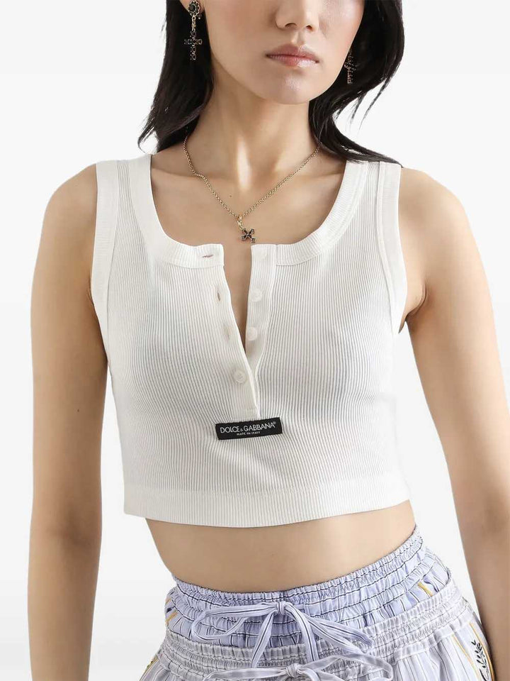 Dolce & Gabbana TOP - Bianco | 18bd136ba6ca0980b48937638b0c73432cbb6a19