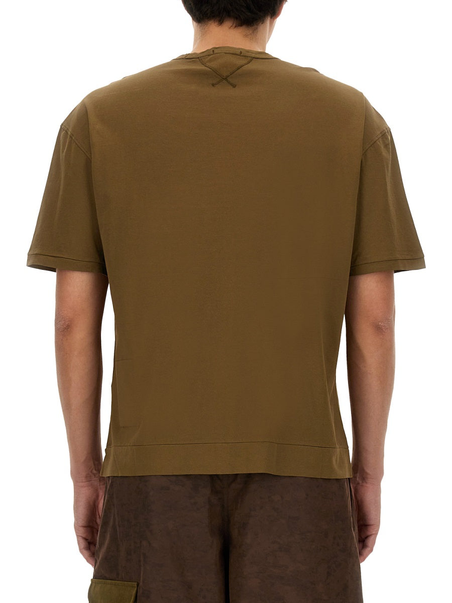 Ten C T shirt - Verde | Wanan Luxury