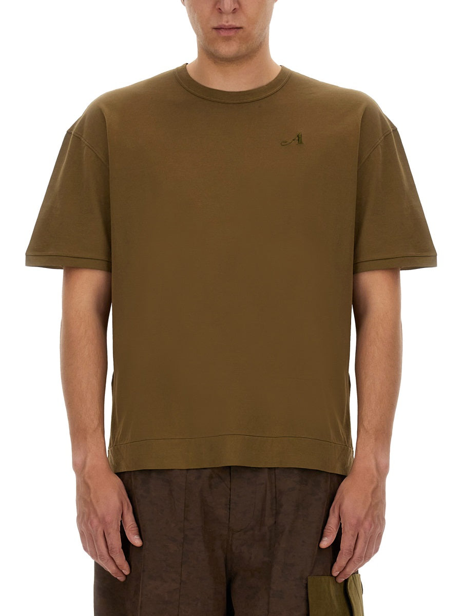 Ten C T shirt - Verde | Wanan Luxury