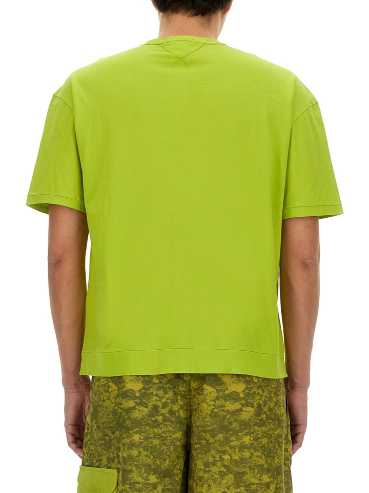 Ten C T shirt - Verde | Wanan Luxury