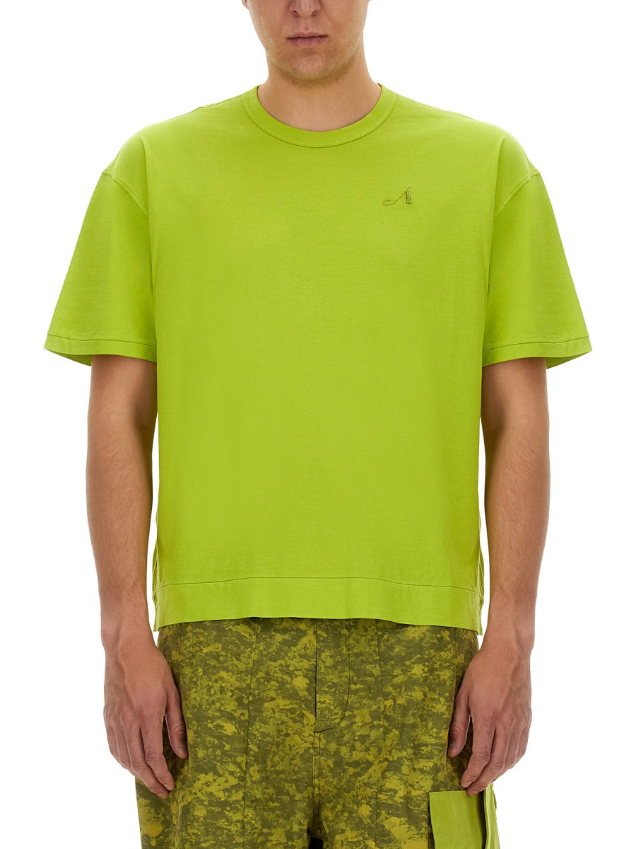 Ten C T shirt - Verde | Wanan Luxury