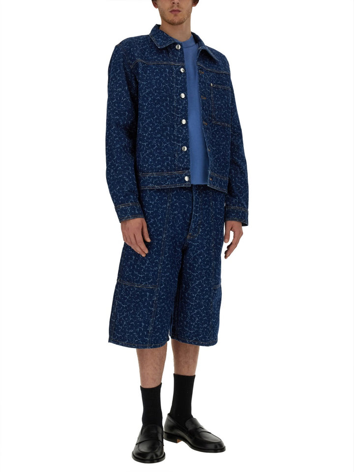 Maison Kitsuné Giacche - Blu | Wanan Luxury