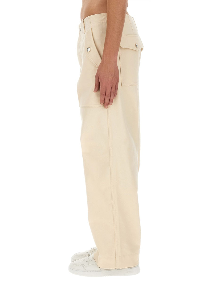Maison Kitsuné Pantaloni - Bianco | Wanan Luxury