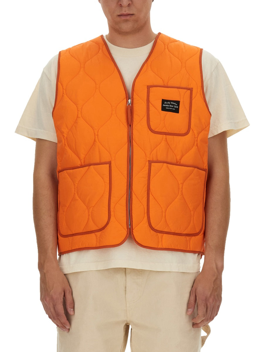 Awake NY Gilet - Arancione | Wanan Luxury