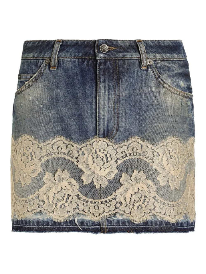 Dolce & Gabbana SKIRT - Blu | 00fdff7b3df8bf9b88cf033f004bd7e32c9afbe2