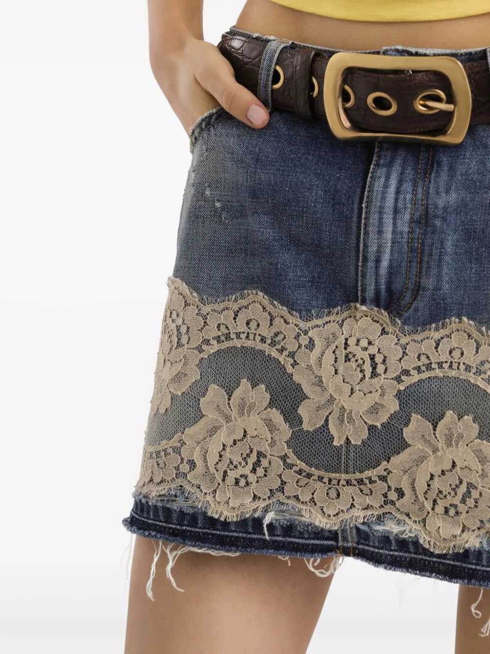 Dolce & Gabbana SKIRT - Blu | bfb91ba9ea8602638fd7bd9f0eb6243f7ccb94a0