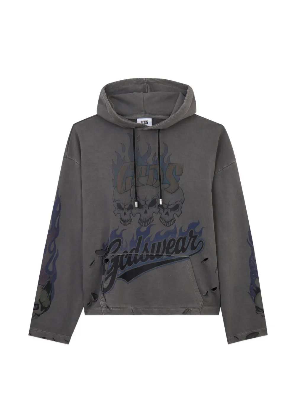 Gcds SWEATSHIRT - Grey | af685b2789b6ea4bab7da0f3543df9c3c921d171
