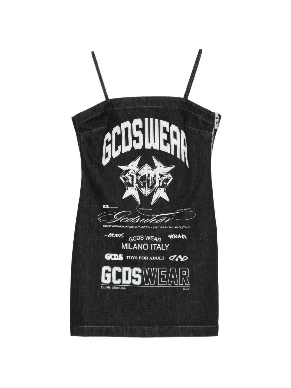 Gcds DRESS - Nero | d3290f8a4e226e925f1a3bf24ec3661fa6ec746a