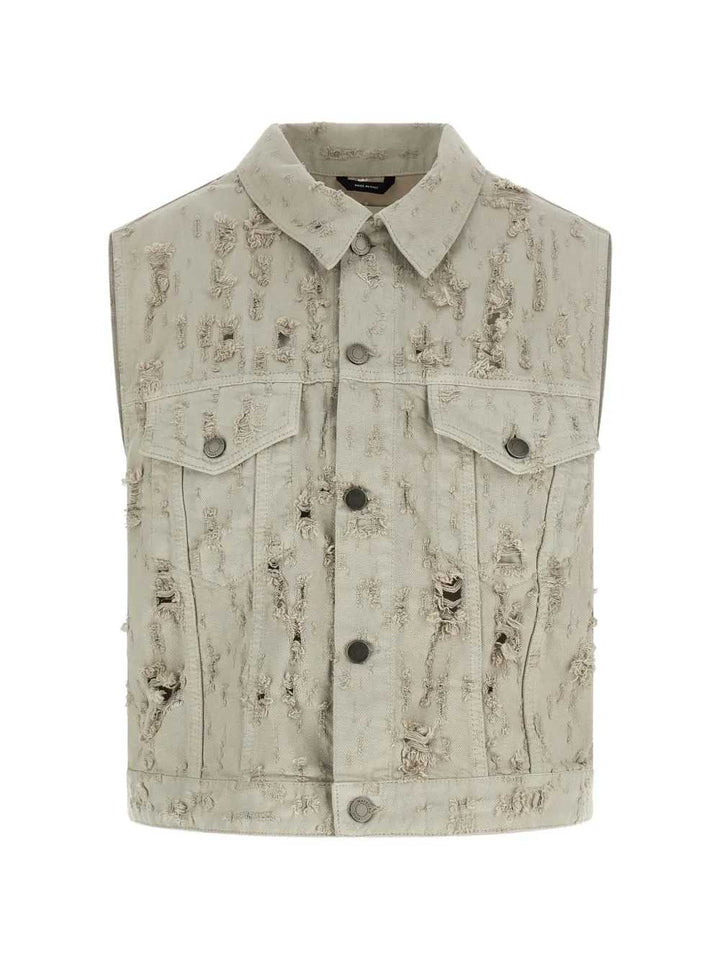 Haikure Gilet - Grey | 87837f391405831482acd67b840c2475fe846e40