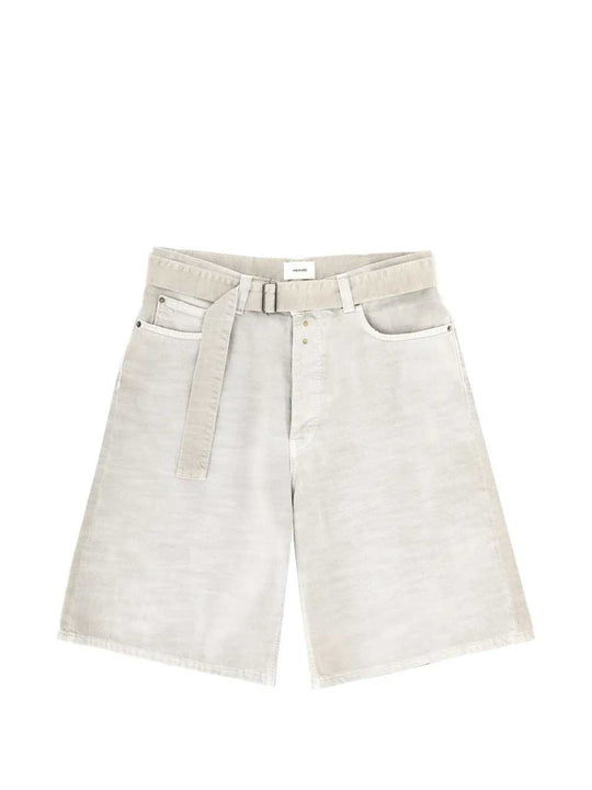 Shorts Denim Con Cintura