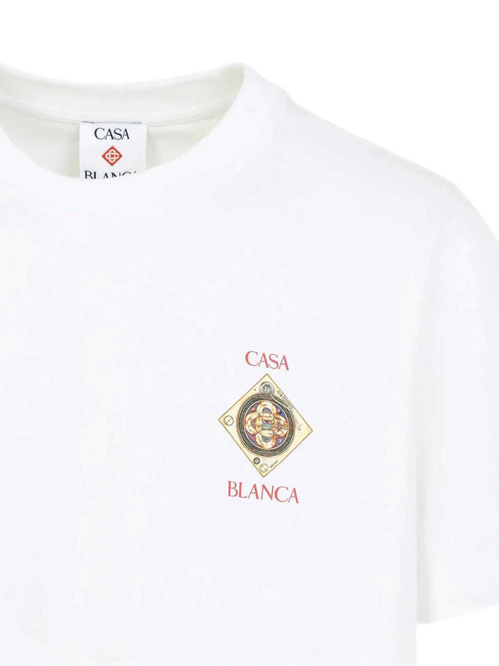 Casablanca TSHIRT - Bianco | 8888f0ff5c7afea9281734c9fa0366437301413c