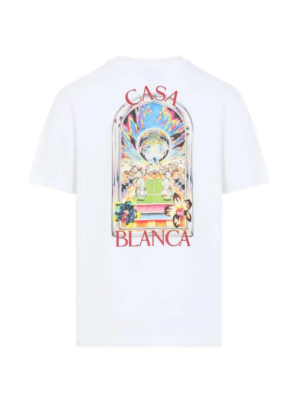 Casablanca TSHIRT - Bianco | 255855bbe62e4af0d8446489b1a154845edf5cb6